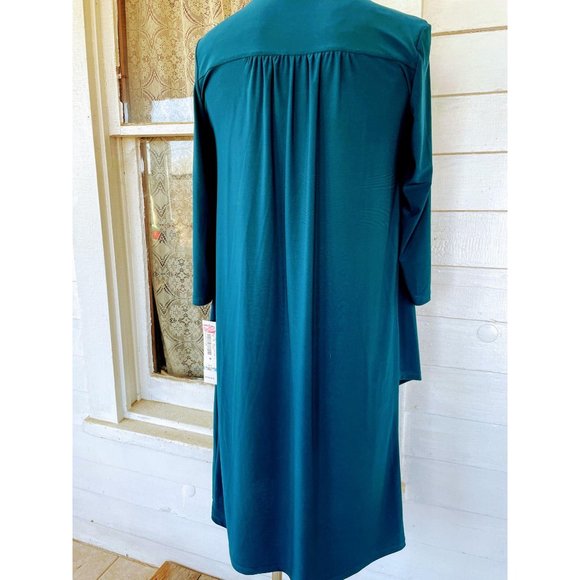 Vintage Tiana B Blue Beaded Dress Size 6 NWT - Picture 11 of 11